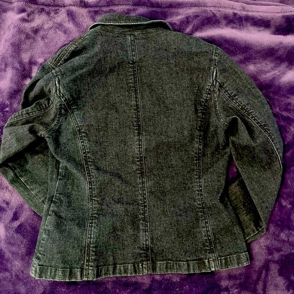 LAUREN RALPH LAUREN COTTON JEAN JACKET - Picture 3 of 6